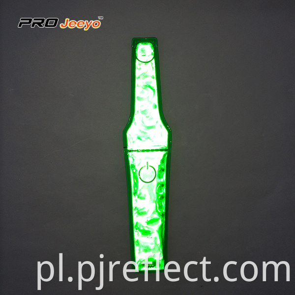 High Visibility Warning Pvc Green Magnetic Clipcj Ccj004